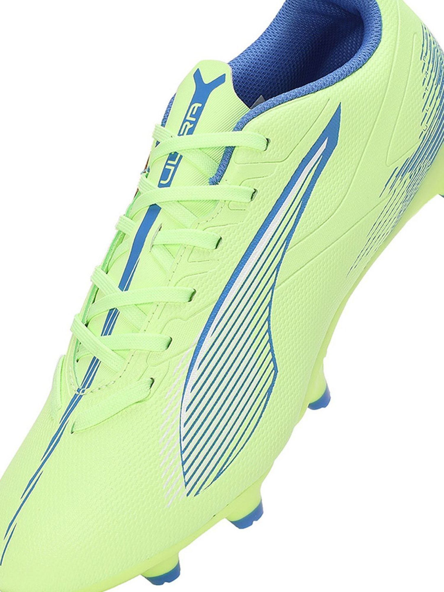 Puma Women's ULTRA 5 PLAY FG/AG Lime Football Shoes