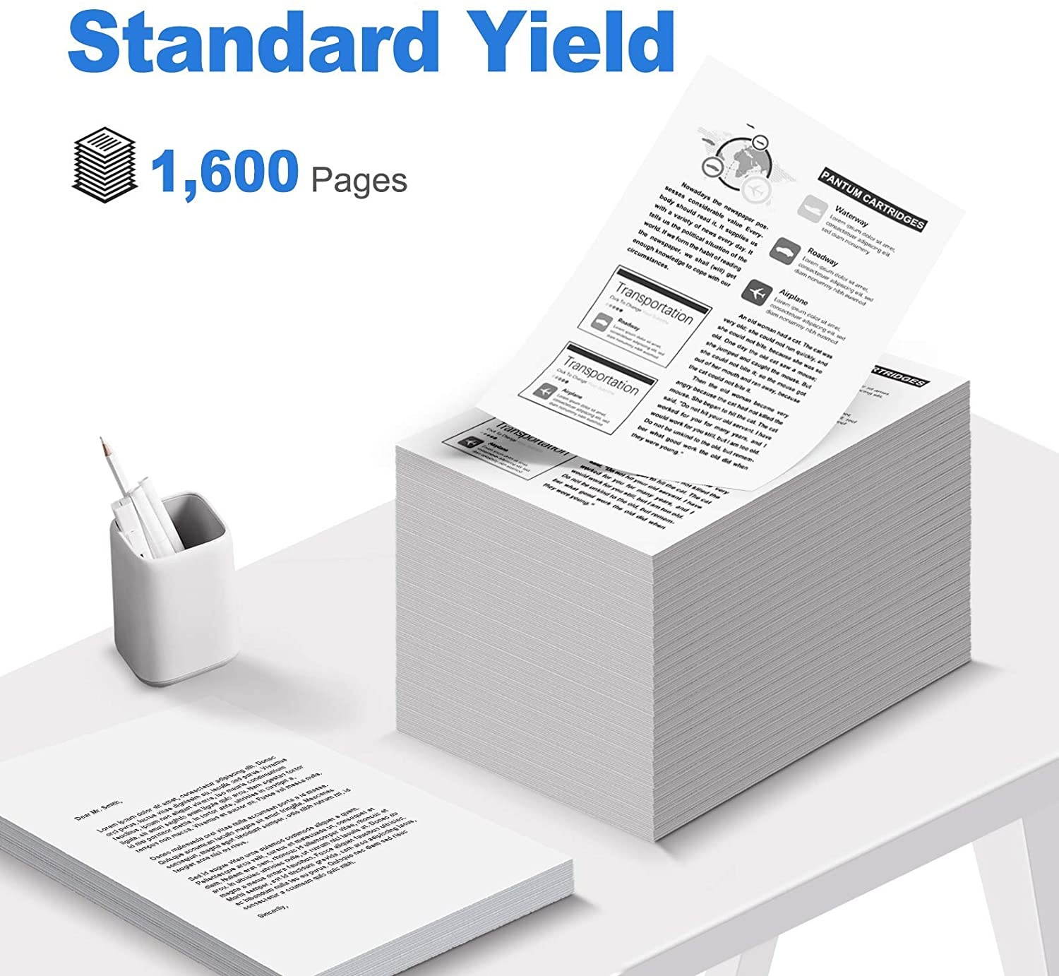Pantum Toner Cartridge PB-211 for Pantum P2502W, M6552NW, M6602NW Printer, PB-211 Yields up to 1,600 Pages