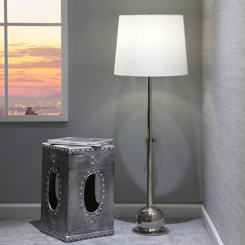 Patio Garden Stool Silver - Sagebrook Home