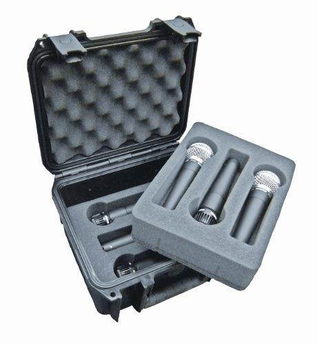 SKB 3I0907MC6 Waterproof Mic Case-Holds 6 Mics Mic Case