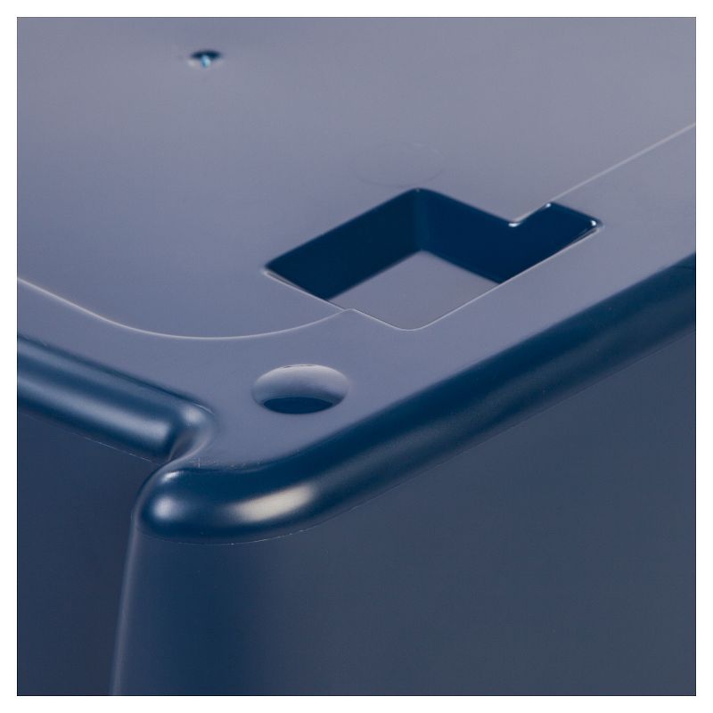 IRIS Hooded Litter Box - Navy