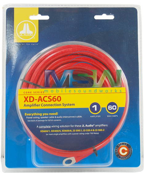 JL Audio Core Single Amplifier Connection System - XD-ACS60