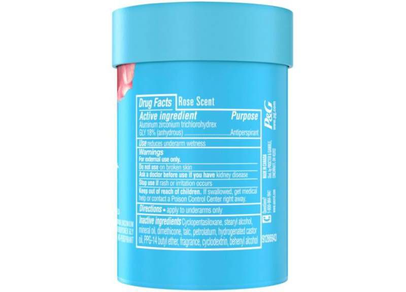 Secret Invisible Solid Antiperspirant & Deodorant Rose Scent Refill Pod - 2oz