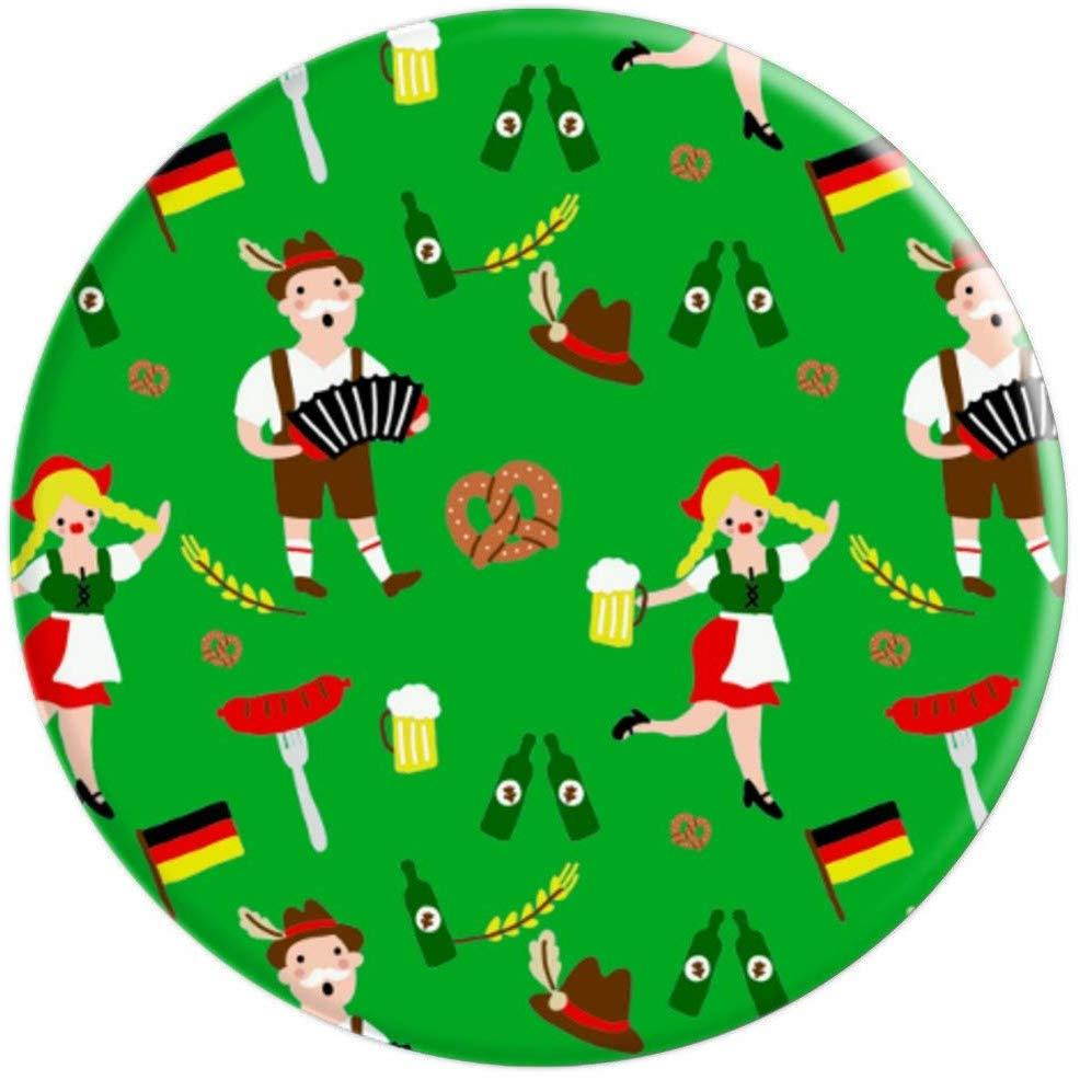 happy oktoberfest blonde girl party PopSockets Grip and Stand for Phones and Tablets