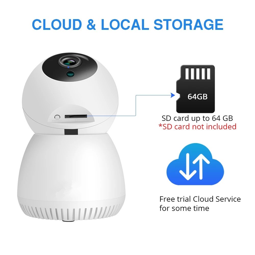 TuyaTuya APP Smart Life  1080P IP Camera 1MP 2MP Wireless WiFi Camera Security Surveillance CCTV Camera Baby Monitorr