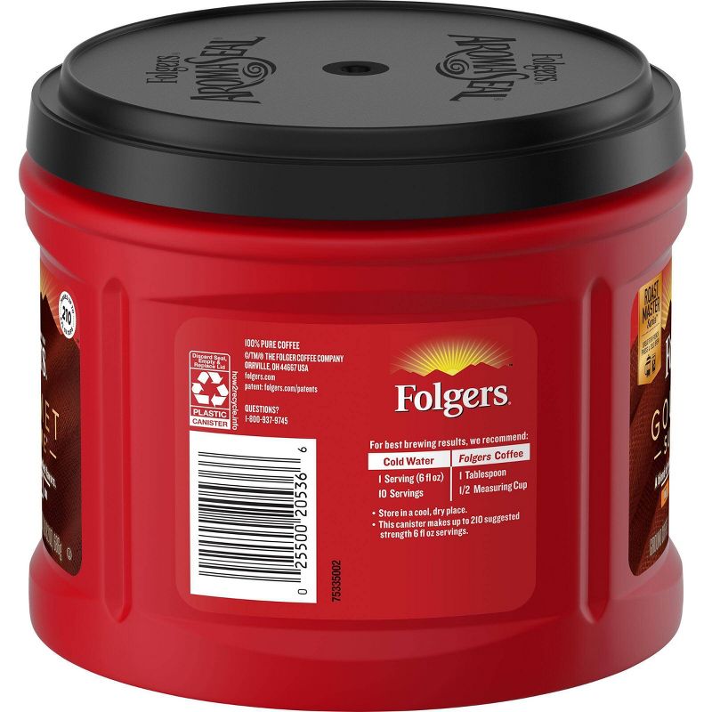 Folgers Gourmet Supreme Medium Dark Roast Ground Coffee - 24.2oz