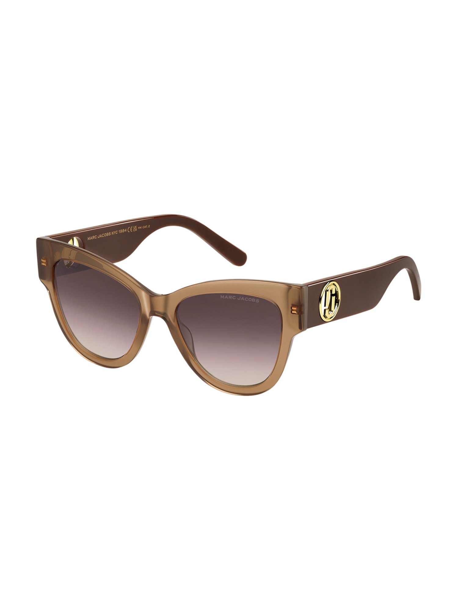 Marc Jacobs Brown Cat Eye Sunglasses for Women