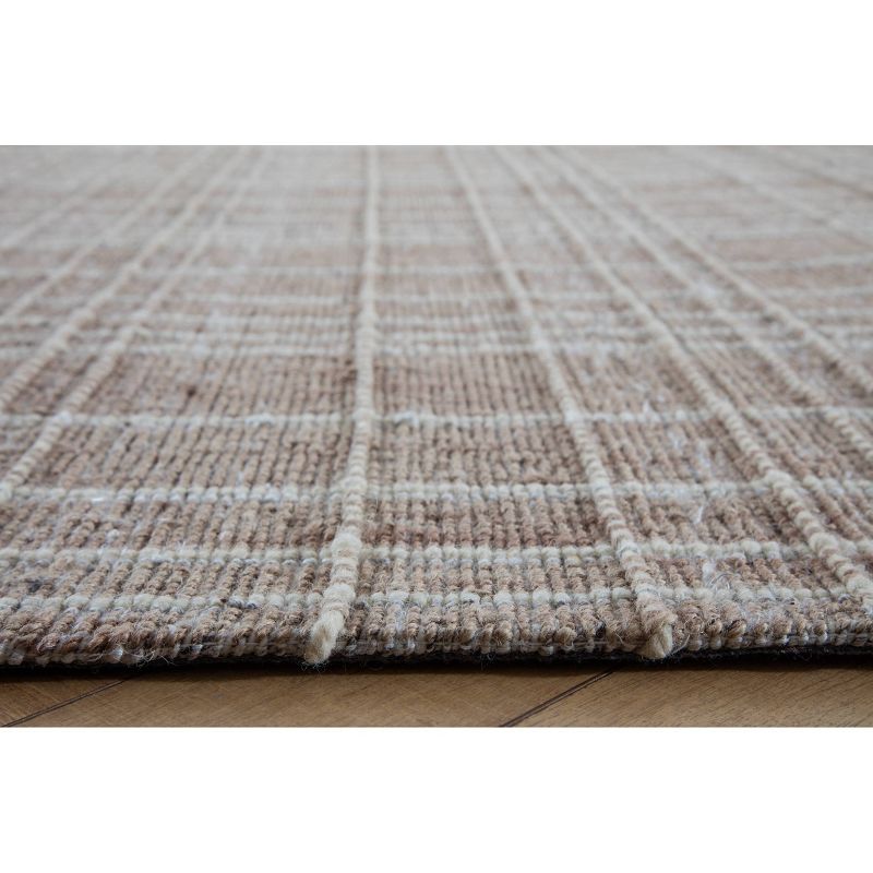 5'x7' Okemah Jute/Wool Rug Ivory - Anji Mountain