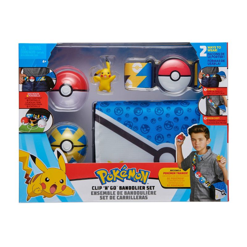 Pokemon Clip 'n' Go Bandolier Set