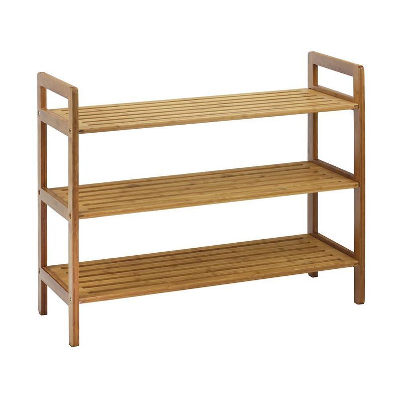 Oceanstar 3-Tier Bamboo Shoe Rack