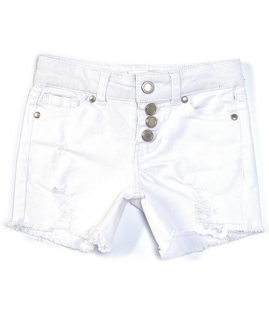 Hippie Girl Little Girls 4-6X Tie-Dye French Terry Dolphin Shorts