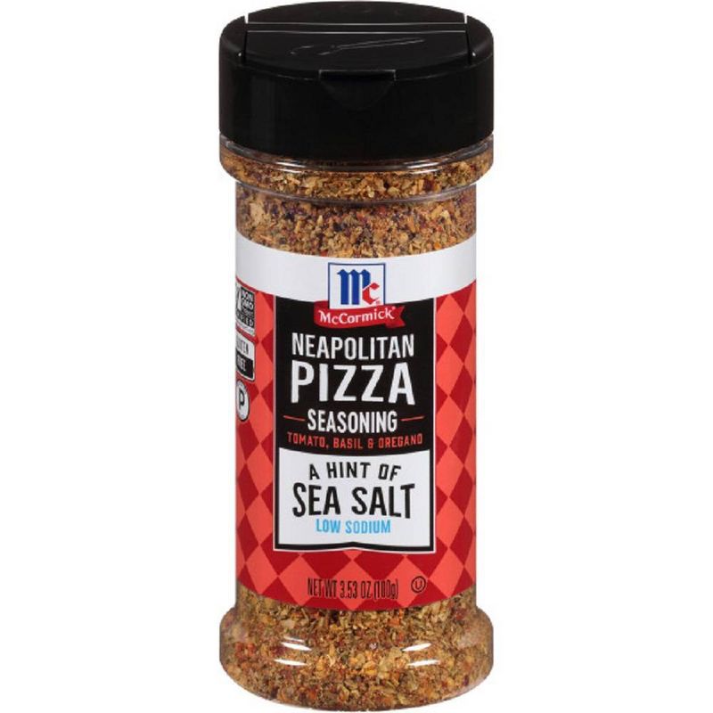 McCormick Gluten Free Hint of Sea Salt Neapolitan Pizza Seasoning - 3.53oz