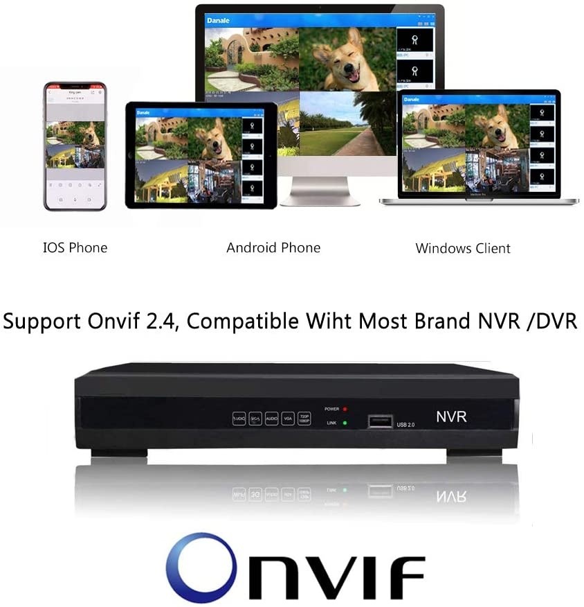 1080p ProHD 8 Channel DVR Security Camera System Recorder 2MP Security DVR for Analog Security Cameras amp  IP Cameras Remote Smartphone Access HDD amp Cameras NOT Included AMDV10818H5