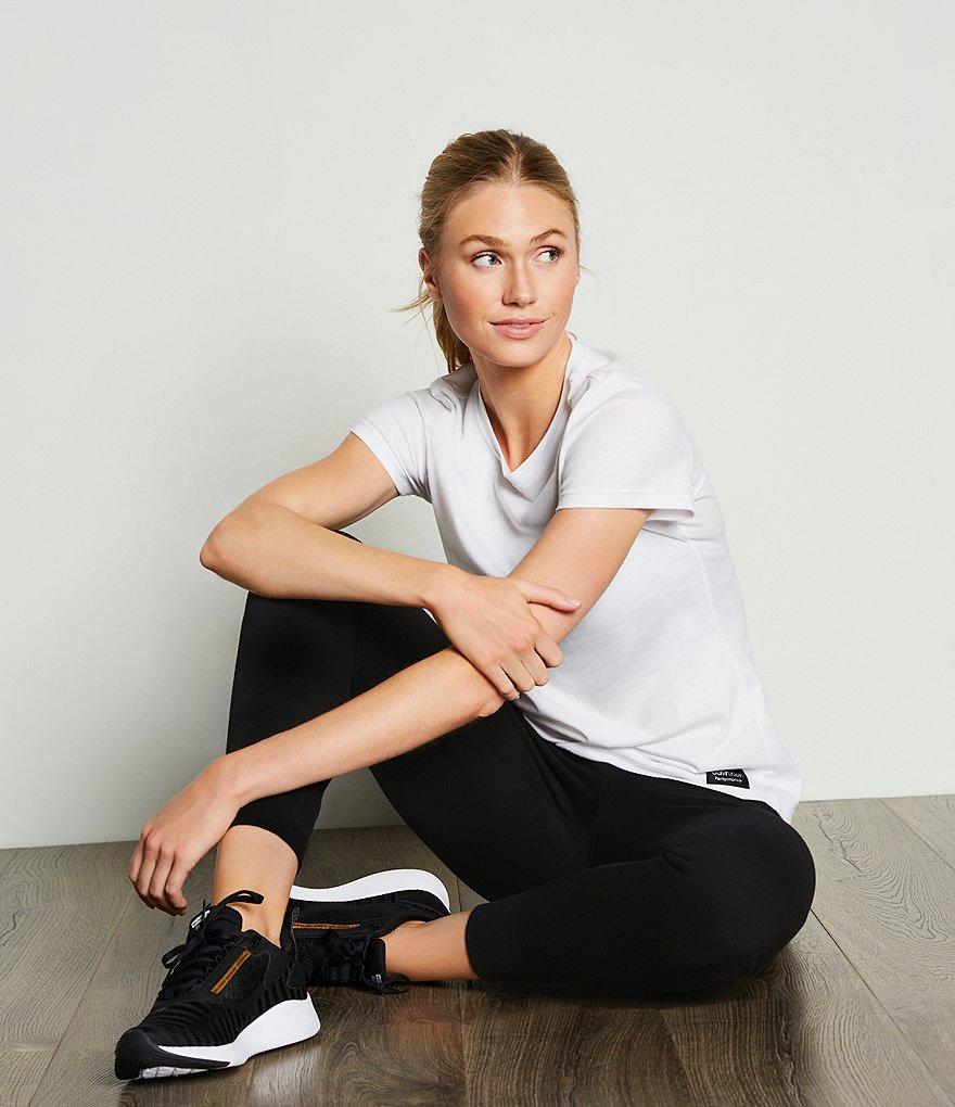 Karen Kane Short Sleeve Tie-Dye Hoodie