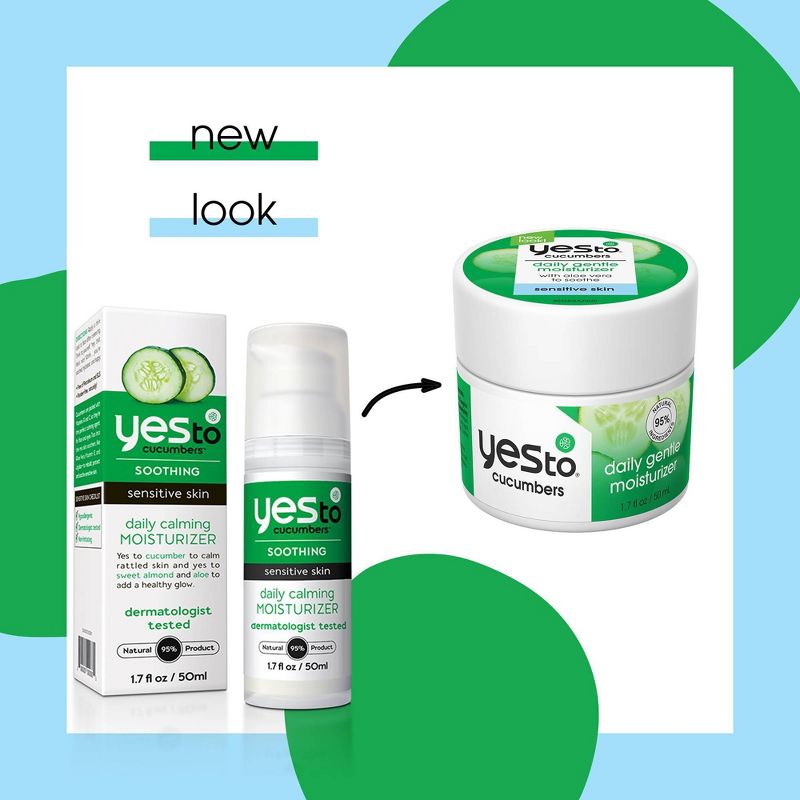 Yes To Cucumbers Daily Calming Moisturizer - 1.7 fl oz