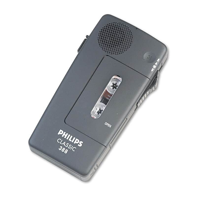 LFH038800B Pocket Memo 388 Slide Switch Mini Cassette Dictation Recorder