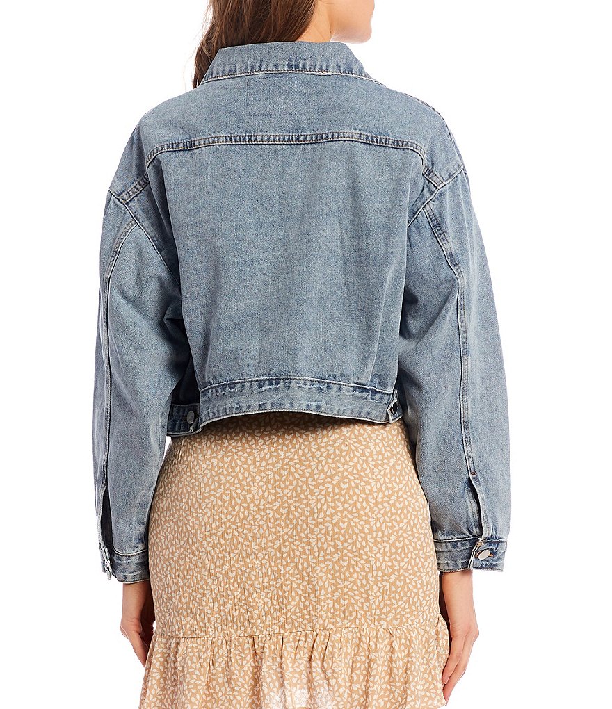 Sundown by Splendid Coordinating Joey Acid Wash Zip Front Hoodie