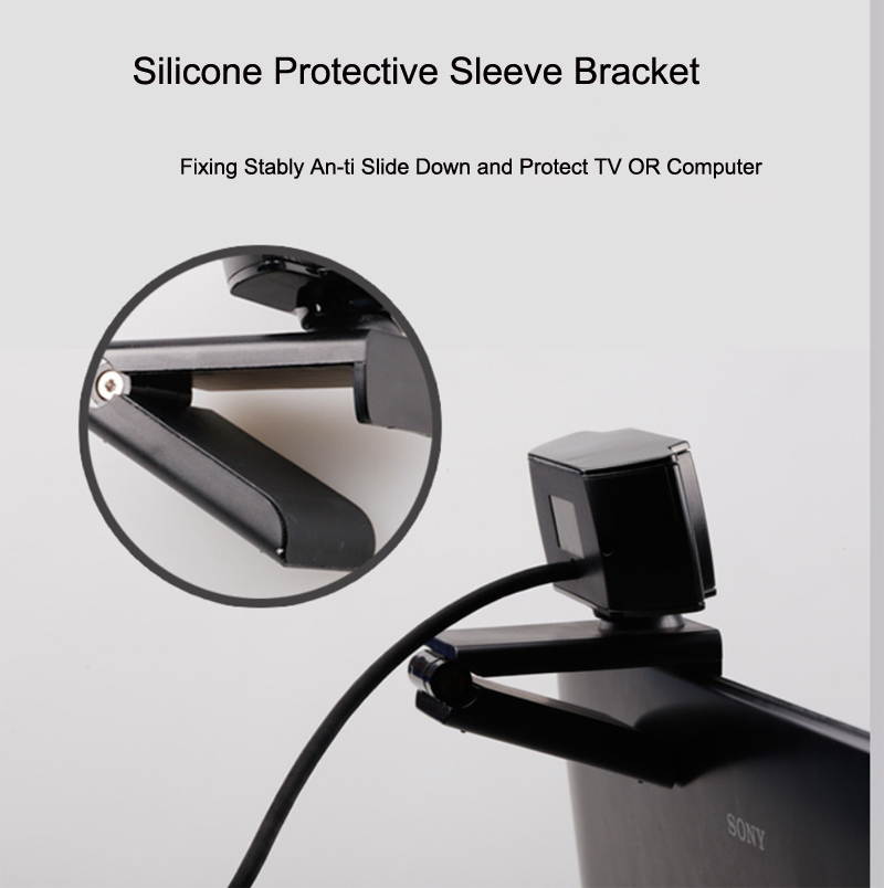 Web Camera Lens HD 1080P Visual 65 Degree Angle Automatical Focus Manually Rotate Lens With Digital Microphone to Keep Clear Voice USB Connecting Computer