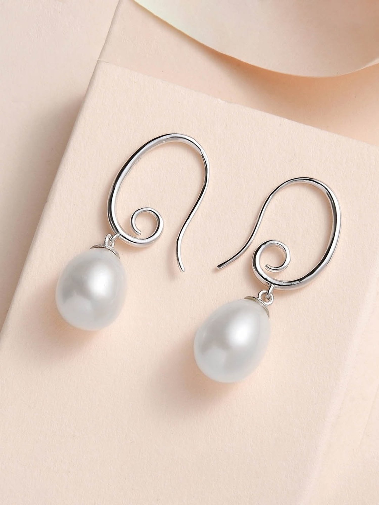 Clara 92.5 Sterling Silver Maude Earrings for Women