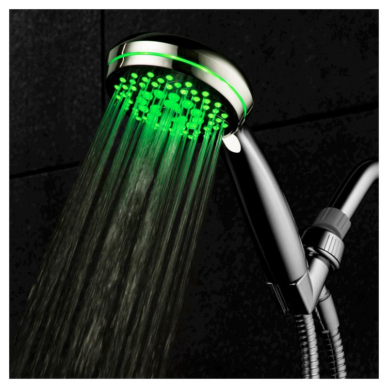 Luxury Led Hand Shower Chrome - Hotelspa