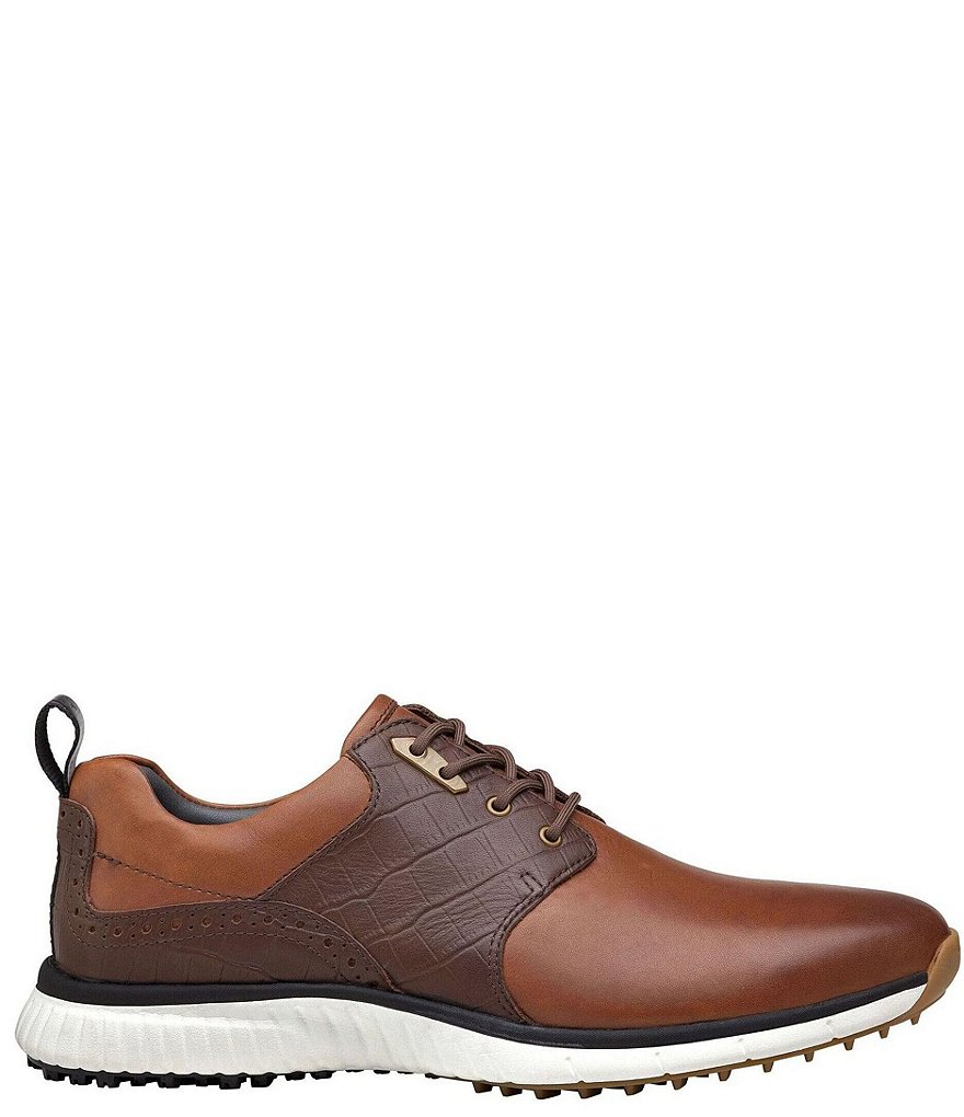 Johnston & Murphy Men's XC4 H2 Luxe Saddle Golf Shoes
