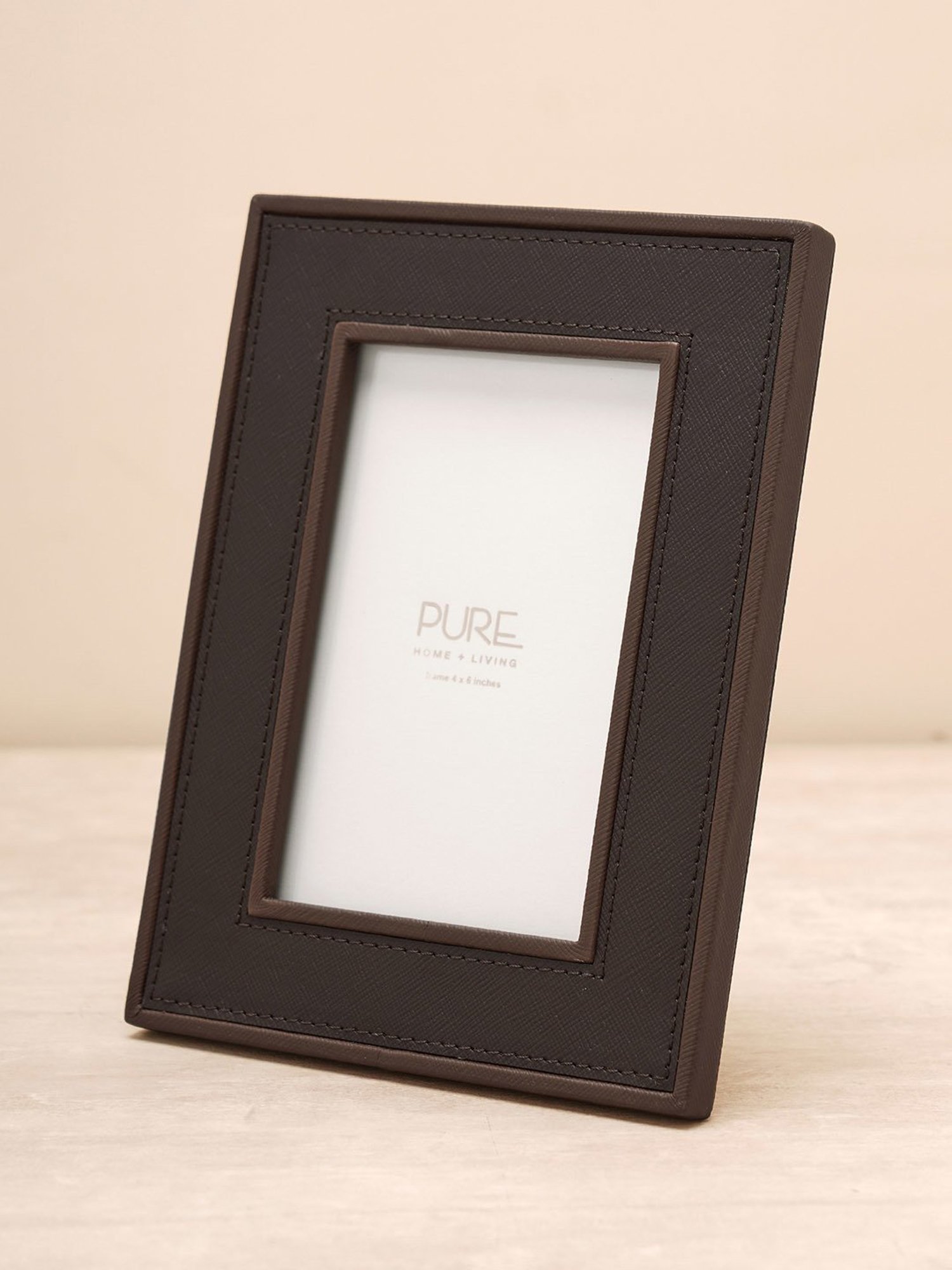 House This Kangto Brown & White Wood Photo Frame Gift Set