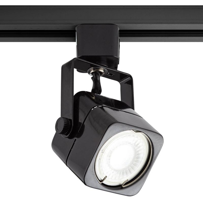 Pro Track Black Square 6.5 Watt LED Bullet Head for Juno Track System