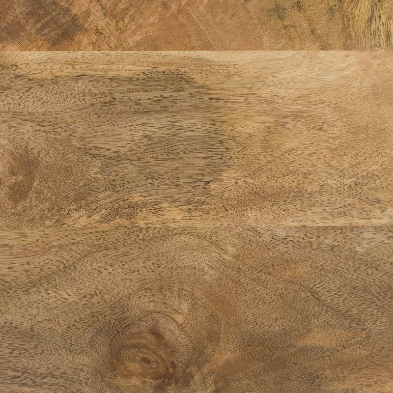 Set of 2 Regata Side Tables Natural/Antique Brass - Poly & Bark