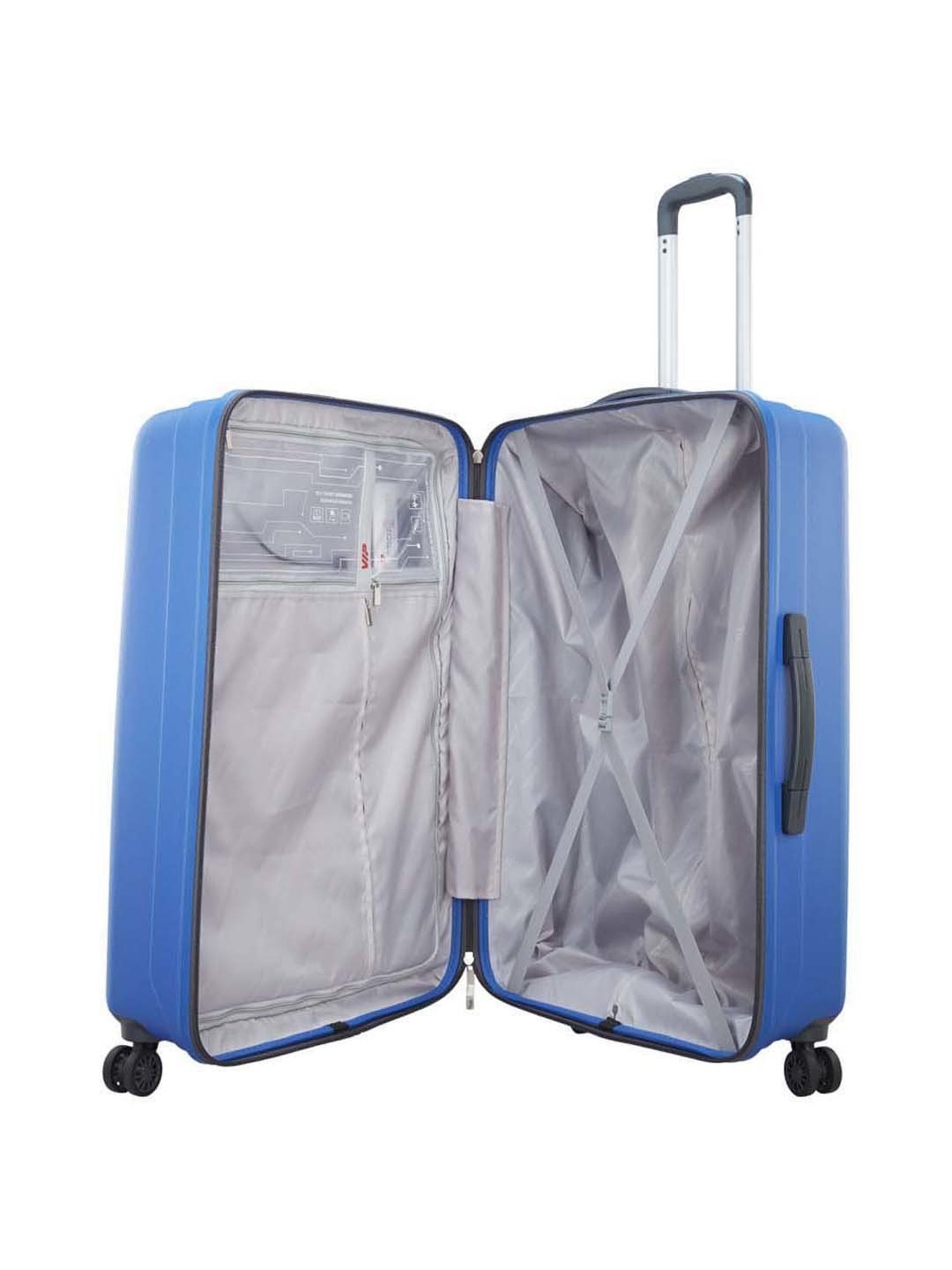 VIP Blue Large Hard Cabin Trolley - 54 cm