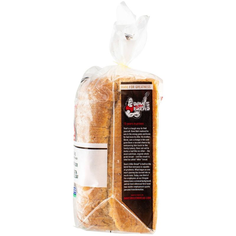 Dave's Killer Bread Organic White Bread Done Right - 24oz