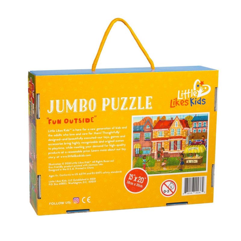 Little Likes Kids Fun Outside Kids' Jumbo Puzzle - 48pc