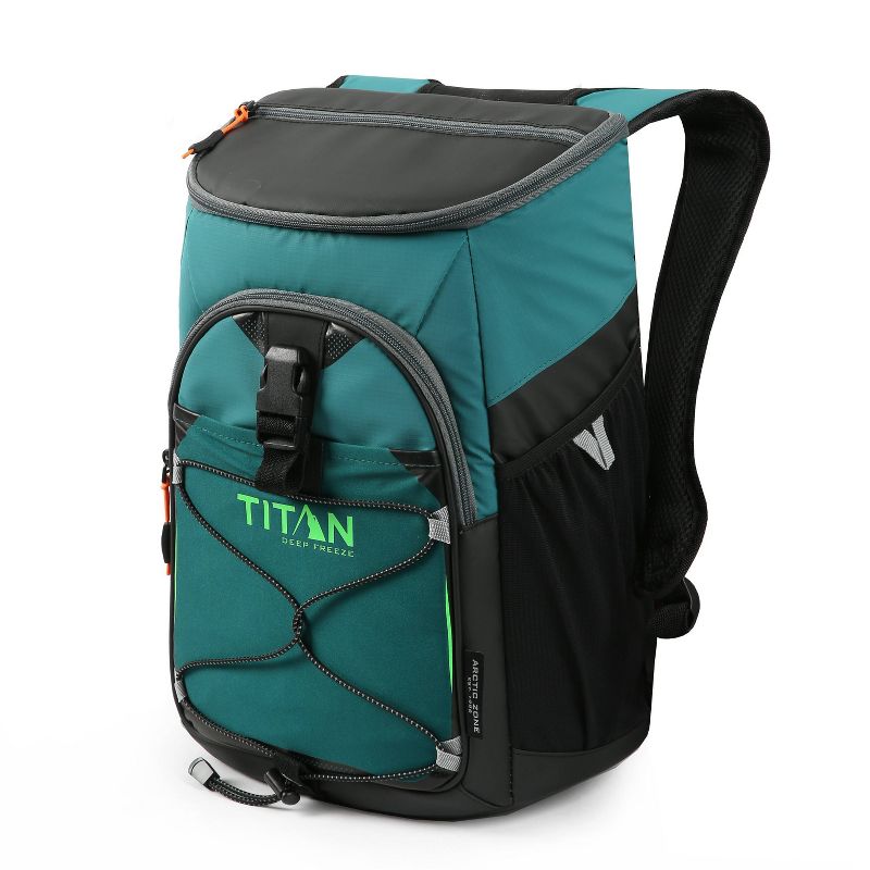 California Innovations Titan Deep Freeze 16qt Backpack Cooler - Green