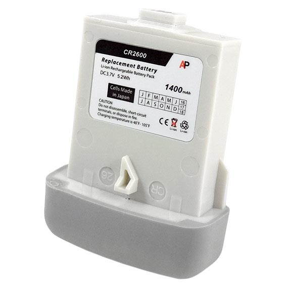 Replacement Battery for the Code Reader CR2600 scanner. 1400 mAh.