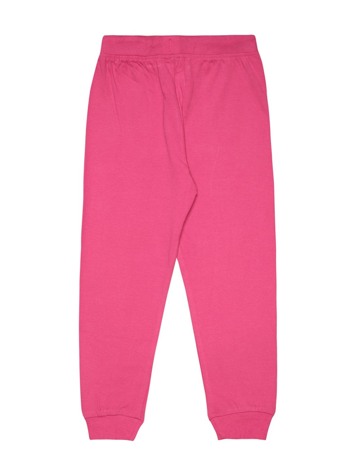 Bodycare Kids Fuchsia Solid Trackpants