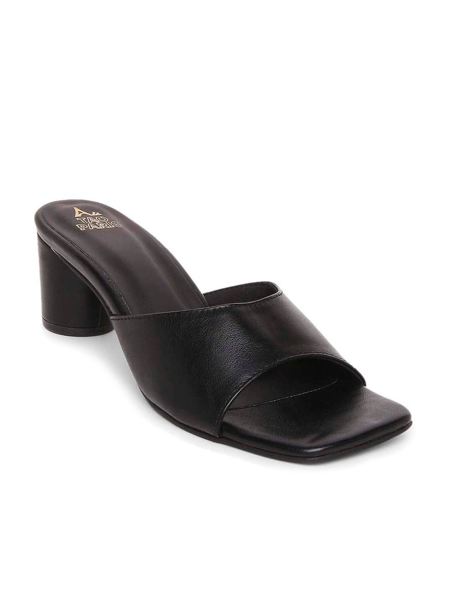 Tao Paris Women's Black Casual Sandals