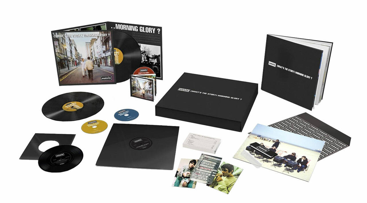 Oasis (What's The Story) Morning Glory? 180g 2LP, 3CD, Cassette, 7" & 12" Box Set (Vinyl)