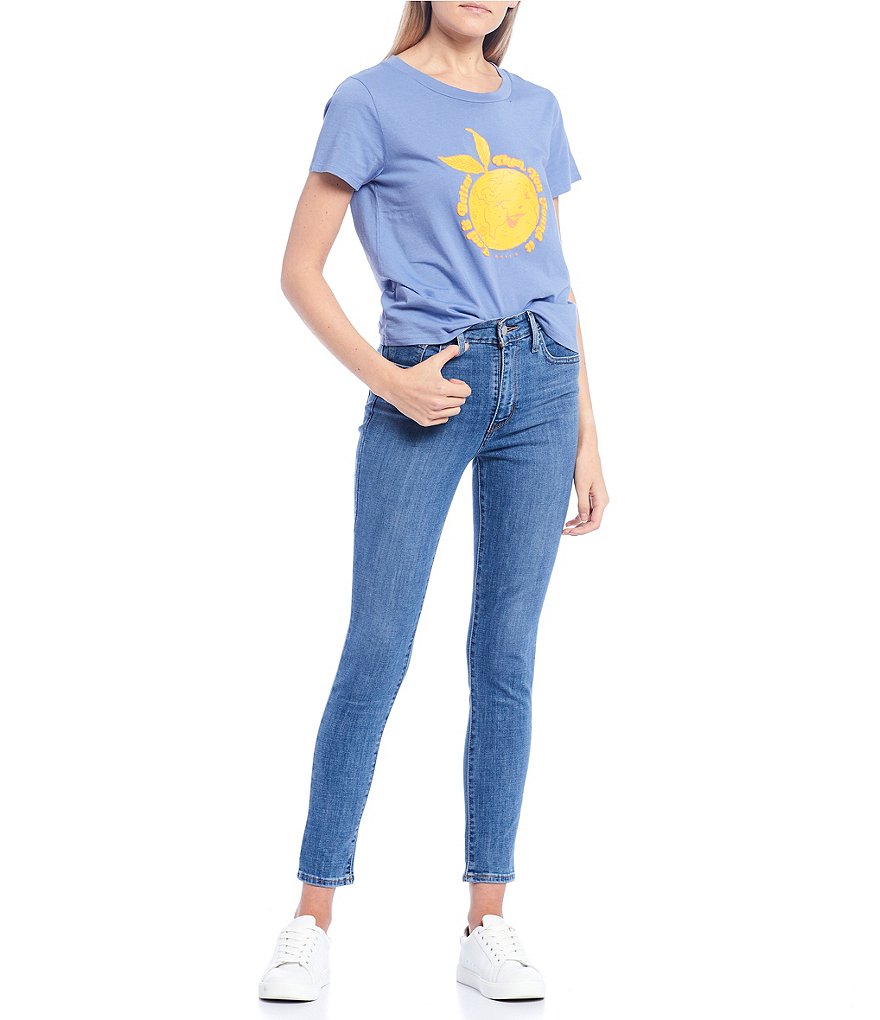 Celebrity Pink Destructed Mom Jeans