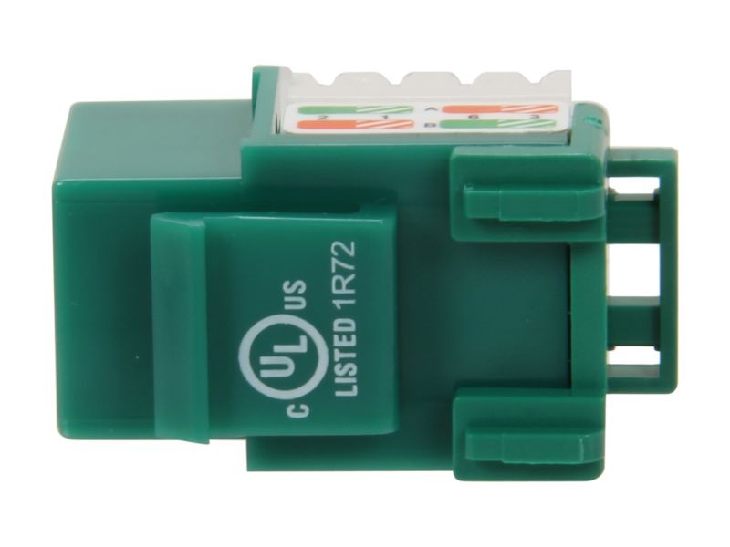 Micro Connectors CAT5 RJ45 Coupler F-F Straight