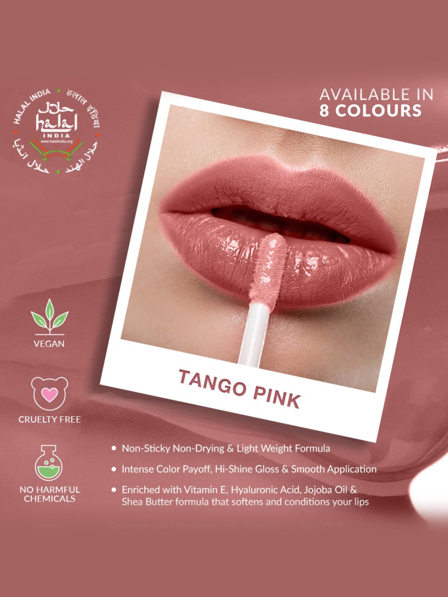 Littmuss Kiss Xpert Lip Gloss Tango Pink - 2.5 ml