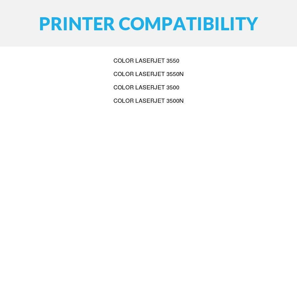 Speedy Inks - Compatible Replacement for HP 309A Q2671A Cyan Laser Toner Cartridge for use in HP Color LaserJet 3550, HP Color LaserJet 3550n, HP Color LaserJet 3500, HP Color LaserJet 3500n