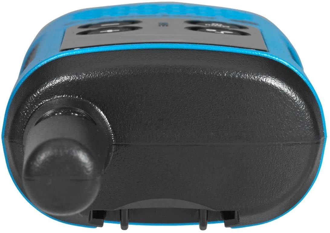 MOTOROLA T100TP Two Way Radio,Blue,Alkaline,PK3