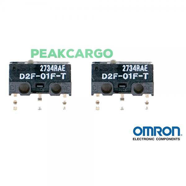 Qty 2 OMRON D2F-01F-T Micro Switch Microswitch for RAZER Logitech APPLE Mouse