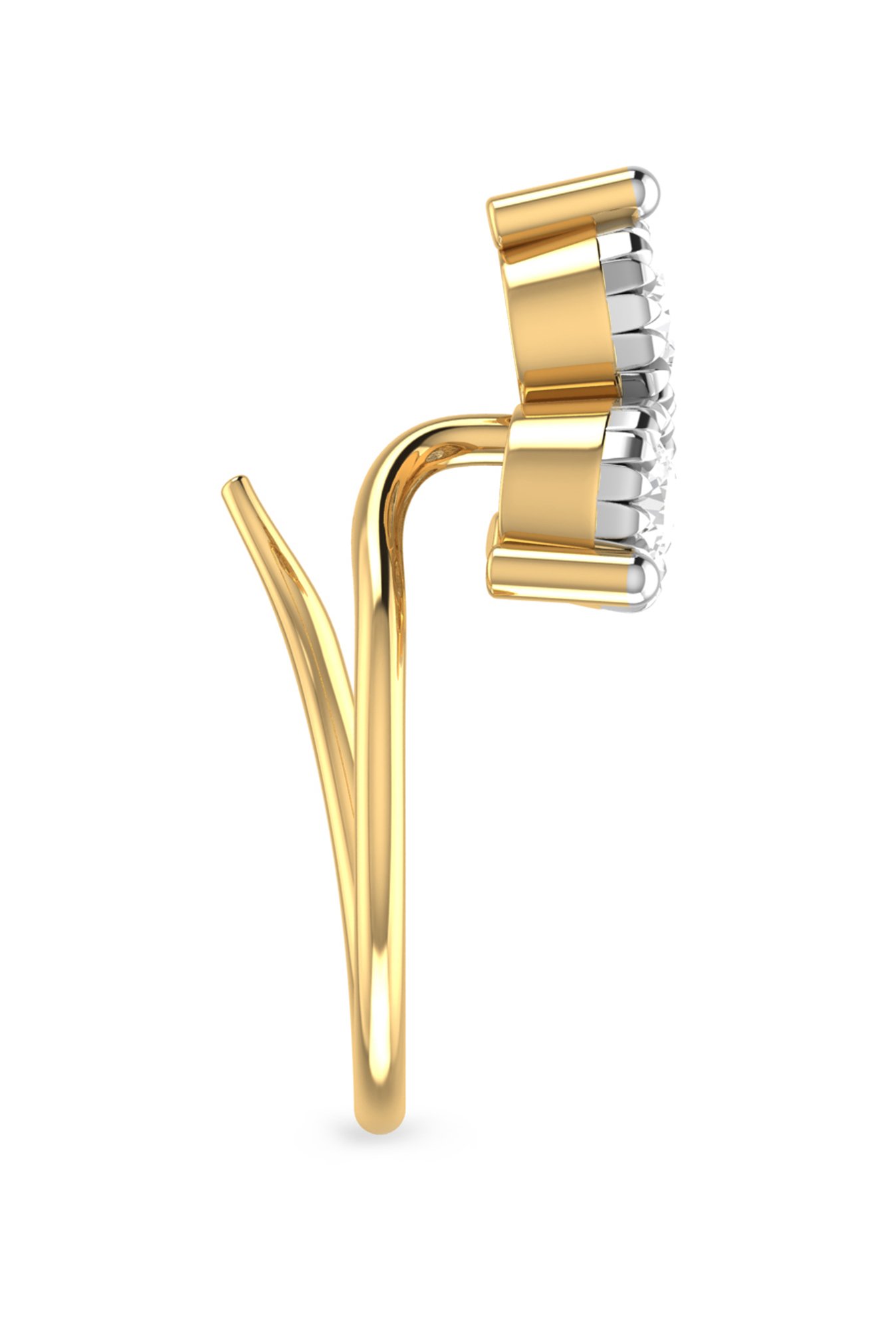 PC Jeweller Bailintin 22 kt Gold Nosepin