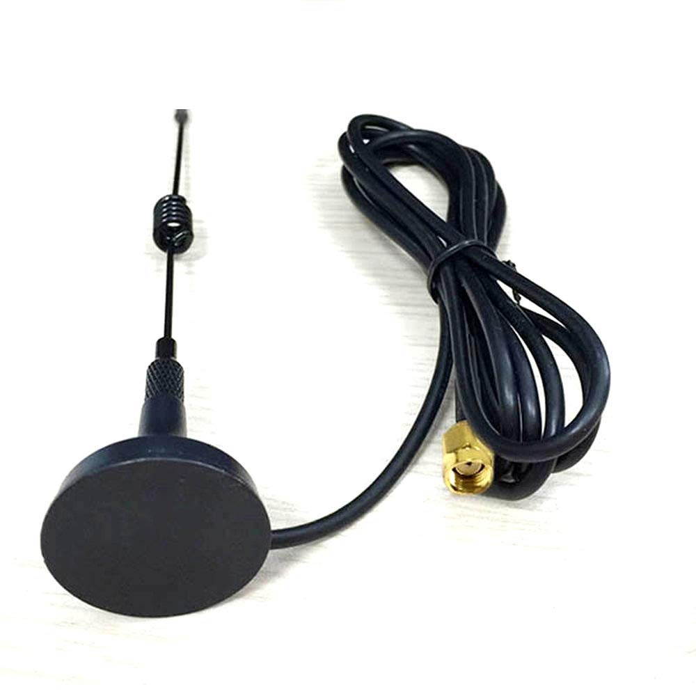 433Mhz Radio Antenna 3dbi Magnetic Base Extension Cable 1.5m RP SMA Male #1