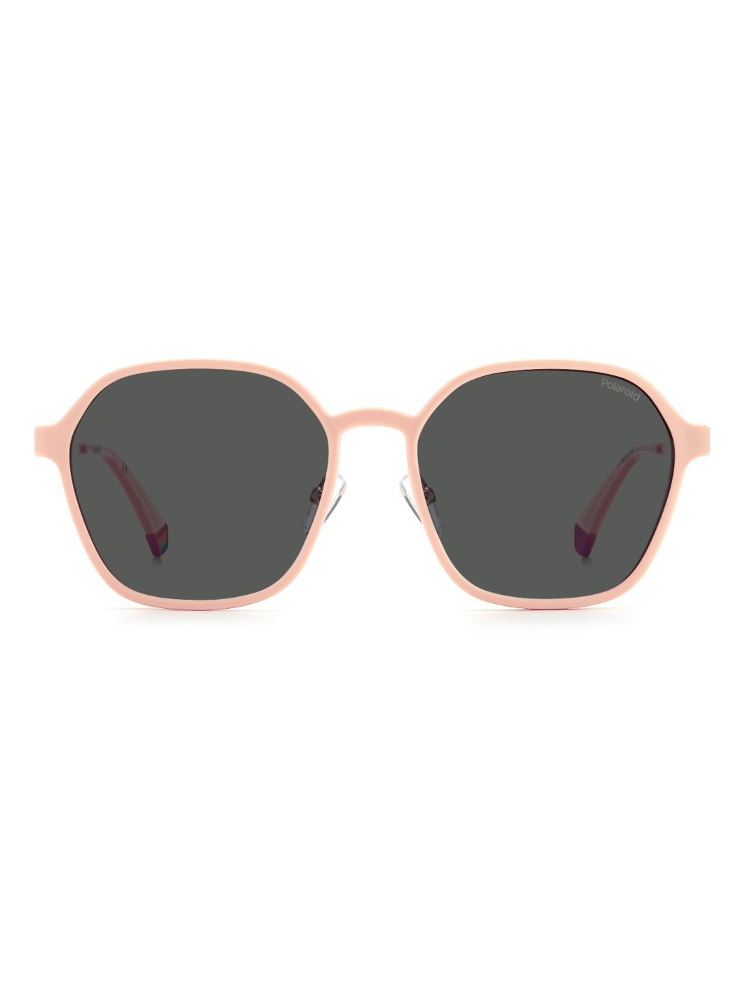 Polaroid Pink Geometric Unisex Sunglasses