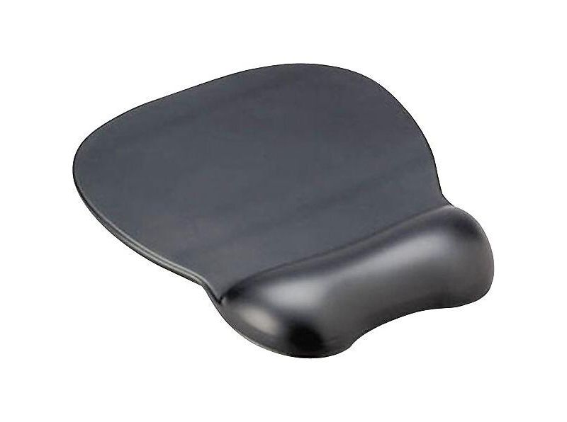 Compucessory Wrist Rest/Mousepad Gel Nonskid 9"x11"x3/4" Black 23718