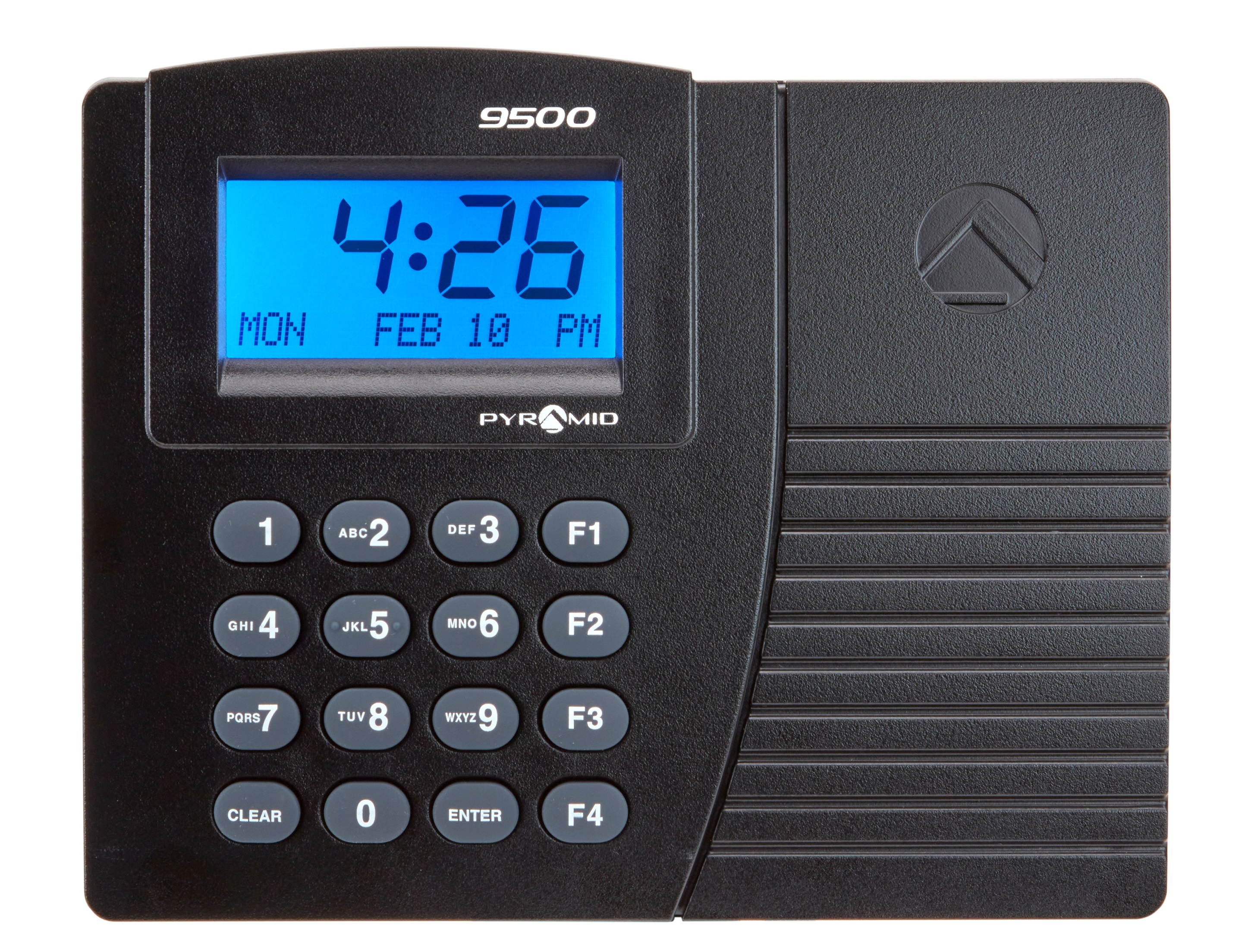 Pyramid Time Systems Trax Elite TTPROXEK Automated Proximity Time Clock System, Includes Software Download, Windows Compatible, Made in USA, Black, No Touch Employee Punch In