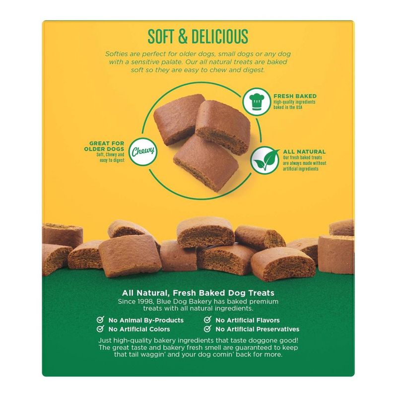 Blue Dog Bakery Peanut Butter Softies Chewy Dog Treats Dog Treats - 18oz