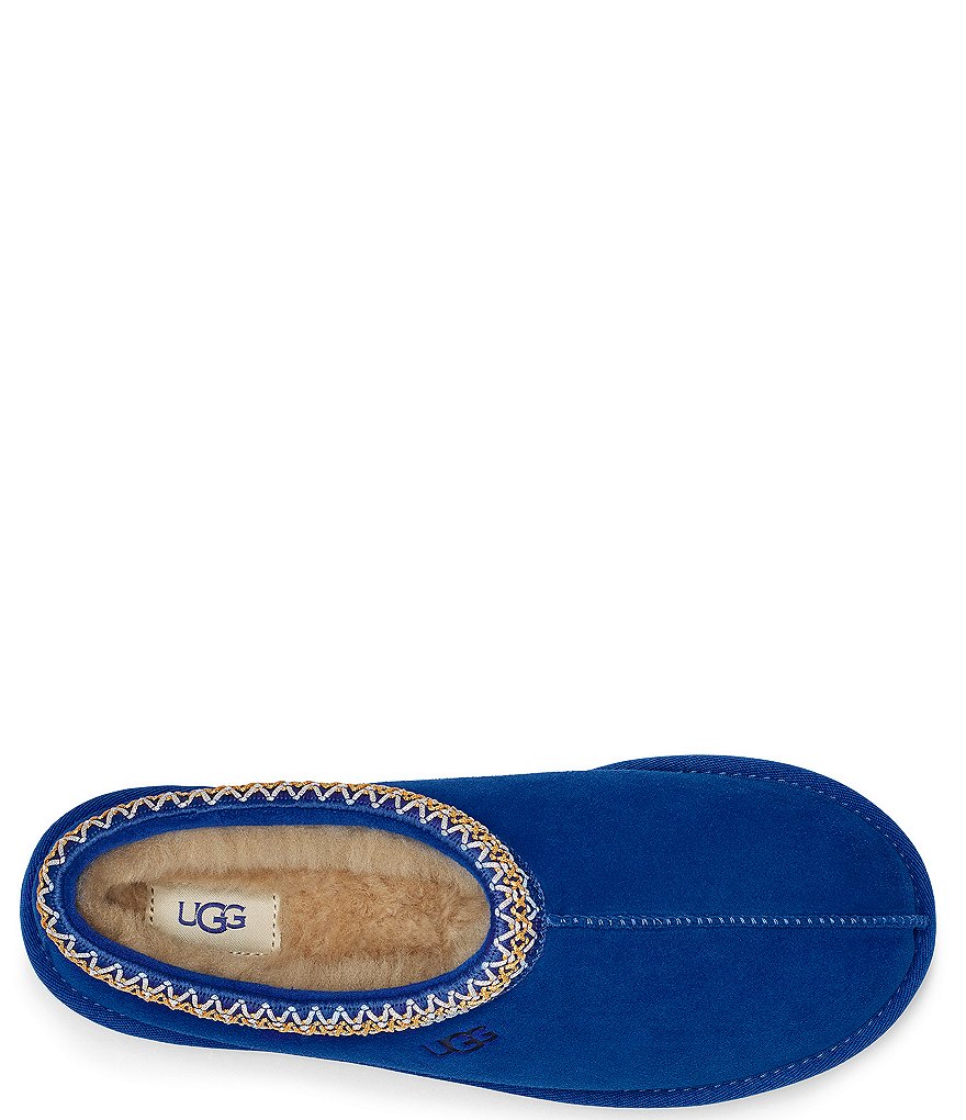 UGG&reg; Men's Scuff Logo Suede Slippers