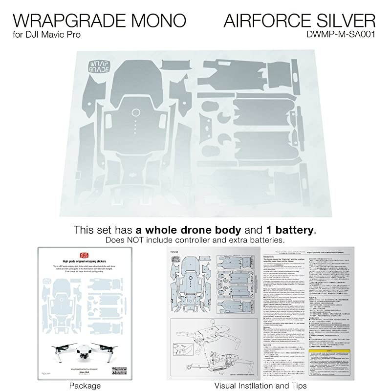 Mono Skin Compatible with DJI Mavic Pro (Army Green)